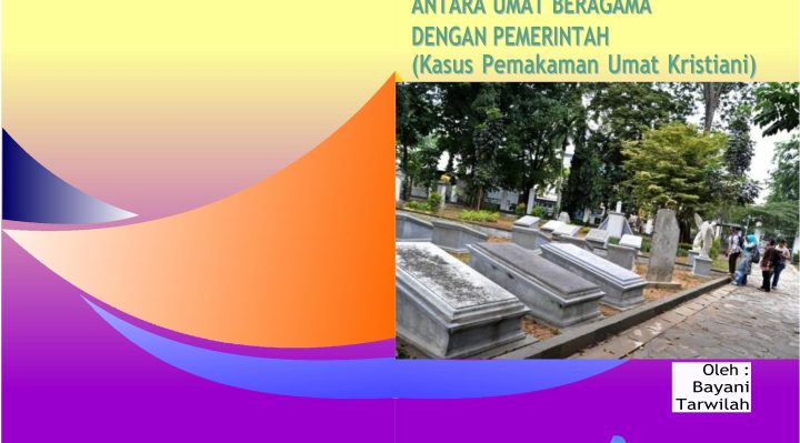 Book Cover: Resolusi Konflik Vertikal Antara Umat Beragama dengan Pemerintah (Kasus Pemakaman Umat Kristiani)