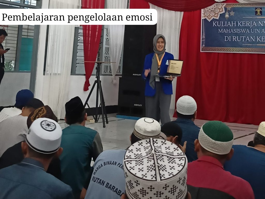 Mahasiswi KKN Ini Berbagi Trik Kelola Emosi di Rutan Barabai