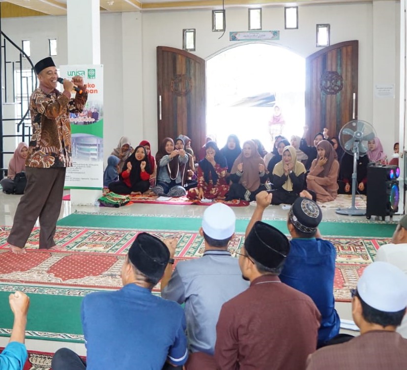 Mahasiswa KKN Posko Cabai Gelar Pesantren Ramadan Mualaf Bersama LDK Muhammadiyah