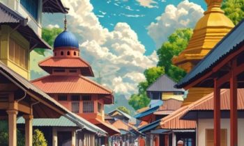 Book Cover: KAMPUNG MODERASI BERAGAMA : Memupuk Kerukunan di Tengah Keragaman