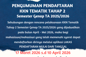 IG Pengumuman Pendaftaran KKN Thp 2