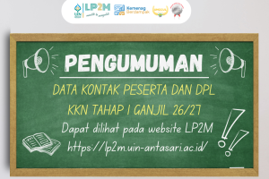 IG Pengumuman Kontak Peserta dan DPL KKN IG Pengumuman Kontak Peserta dan DPL KKN